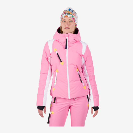 ROSSIGNOL ž smučarska bunda RLNWJ30 35R W PILOT DOWN JACKET new pink