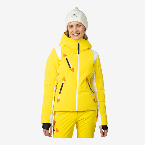 ROSSIGNOL ž smučarska bunda RLNWJ30 506 W PILOT DOWN JACKET true yellow