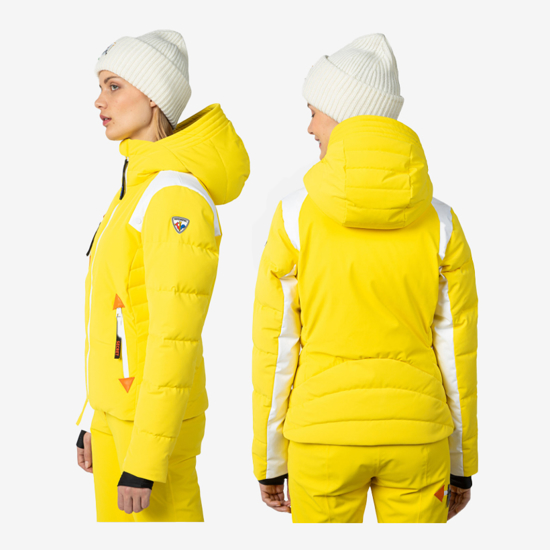 ROSSIGNOL ž smučarska bunda RLNWJ30 506 W PILOT DOWN JACKET true yellow