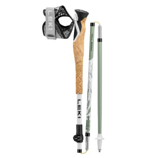 LEKI trail palice 65426801 CROSS TRAIL FX SUPERLIGHT white-green-black