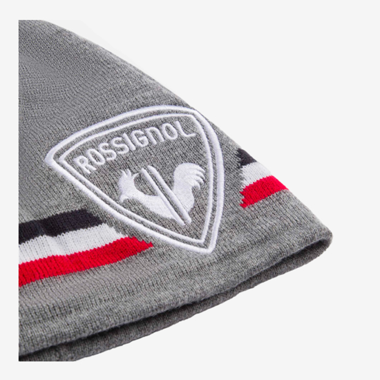 ROSSIGNOL kapa RLMMH12U 280 ROOSTER POMPON heather grey