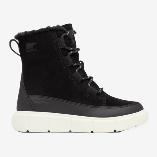 SOREL otr škornji NY5170-010 EXPLORER™ III YOUTH WATERPROOF BOOT black, sea salt