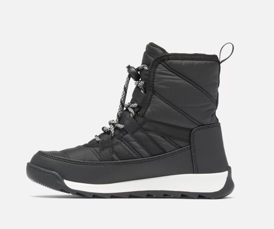 SOREL otr škornji NY5173-010 YOUTH WHITNEY™ II PLUS LACE WATERPROOF BOOT black, sea balt