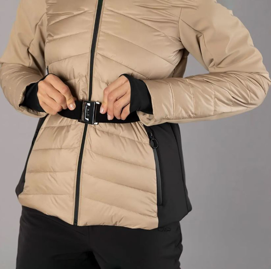 CMP ž bunda 34W4436F A435 SKI JACKET WITH DETACHABLE HOOD sesamo