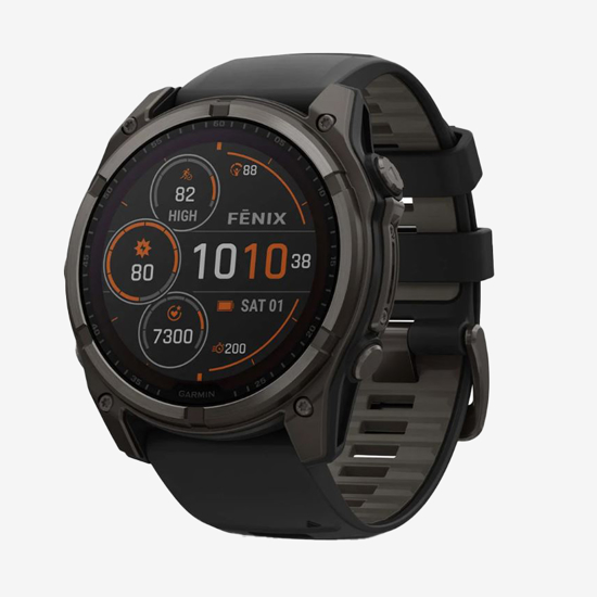 GARMIN športna ura FENIX® 8 010-02907-11 SOLAR sapphire black