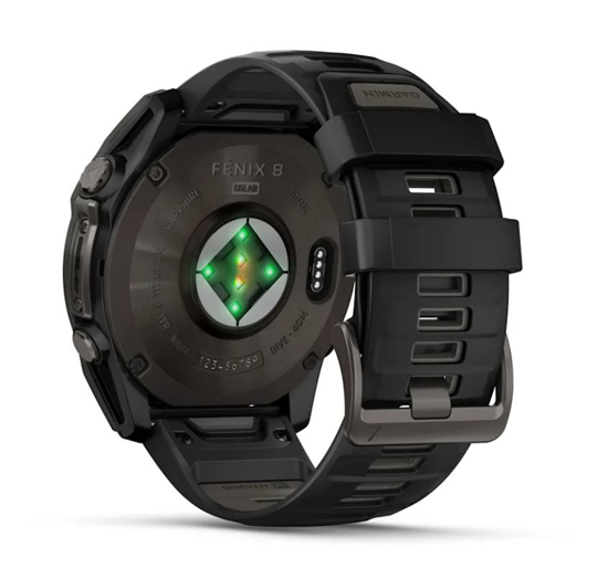 GARMIN športna ura FENIX® 8 010-02907-11 SOLAR sapphire black