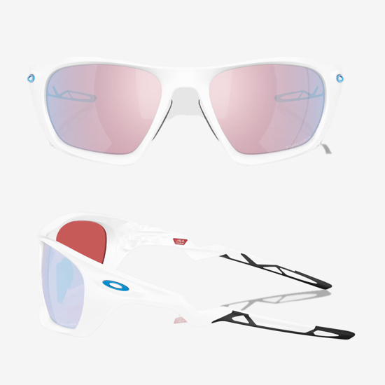 OAKLEY sončna očala 9431-09 LATERALIS Matte White Prizm Snow Sapphire