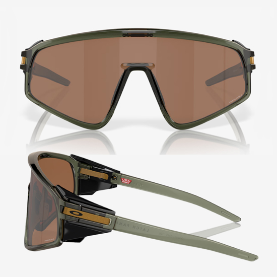 OAKLEY kolesarska očala 9404-03 LATCH PANEL Olive Ink Prizm Tungsten