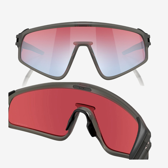 OAKLEY kolesarska očala 9404-12 LATCH PANEL Matte Grey Smoke Prizm Snow Sapphire