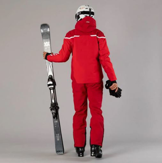 CMP m smučarska bunda 34W4687 C580 SKI JACKET IN 4 WAY STRETCH FABRIC red