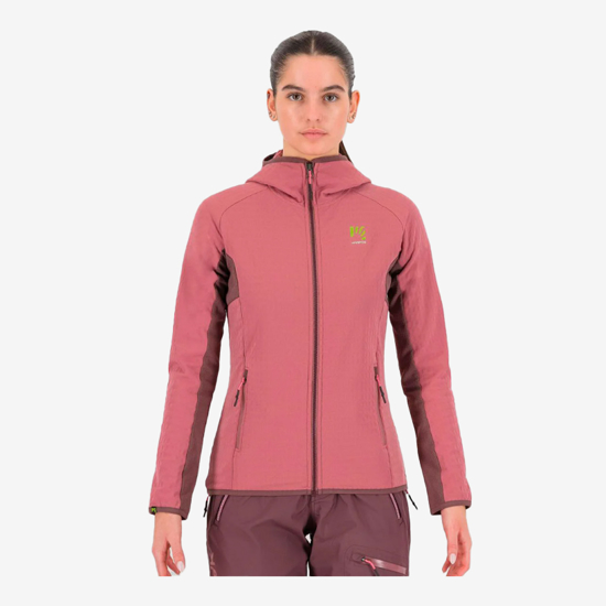 KARPOS ž jopica 2532076 031 MARMOLADA HOODIE W FLEECE deco rose huckleberry