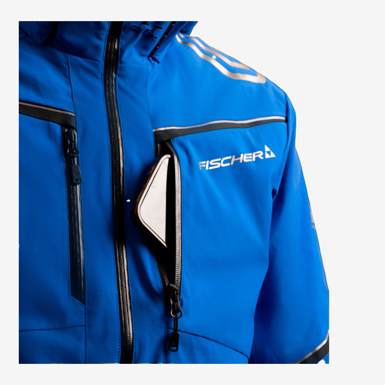 FISCHER m smučarska bunda AFMFR06001 JWJW99 RC4 SKIJACKET blue black