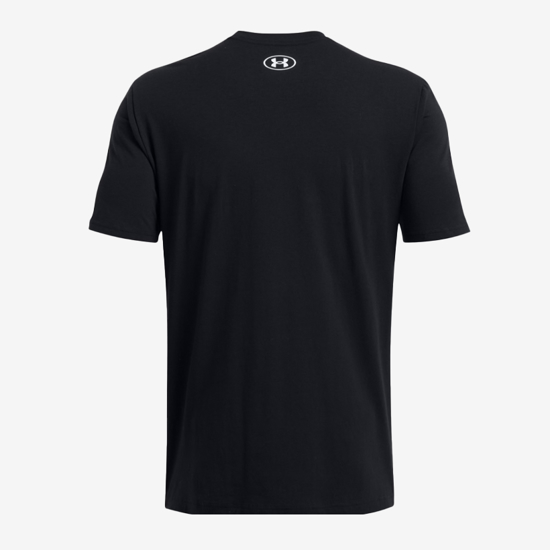 UNDER ARMOUR m majica 1386810-001 GLITCH LOGO SHORT SLEEVE black