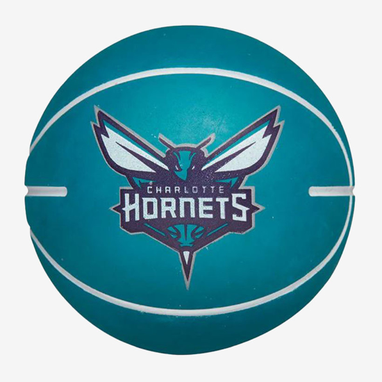 WILSON žogica WTB1100PDQCHA CHARLOTTE HORNETS NBA petrol blue