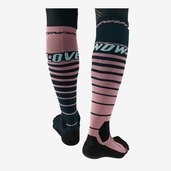 DYNAFIT nogavice 71613 6241 FT GRAPHIC SOCKS mokarosa snow