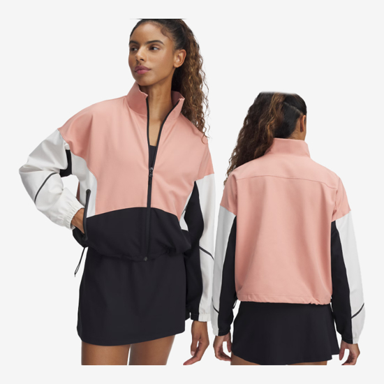 UNDER ARMOUR ž jakna 1374889-696 UA UNSTOPPABLE JACKET canyon pink stone black