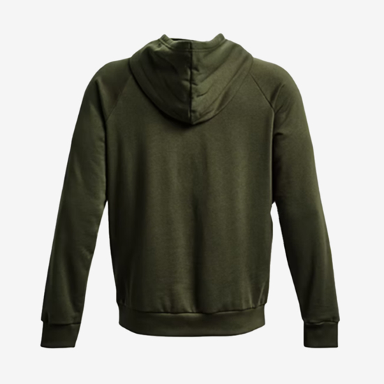 UNDER ARMOUR m kapucar 1379757-390 RIVAL FLEECE HOODIE marine OD green white