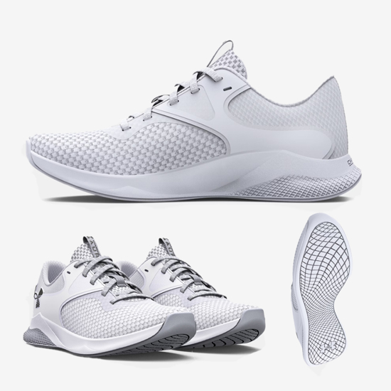 UNDER ARMOUR ž copati 3025060-100 W CHARGED AURORA 2 white