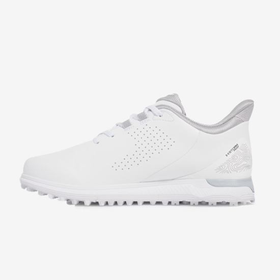 UNDER ARMOUR ž golf čevlji 3028245-101 W DRIVE FADE SPIKELESS GOLF SHOES white distant gray