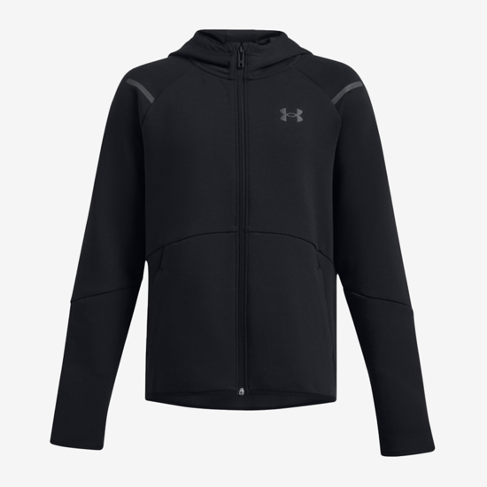 UNDER ARMOUR otr jopica 1386687-001 UNSTOPPABLE FLEECE FULL-ZIP black