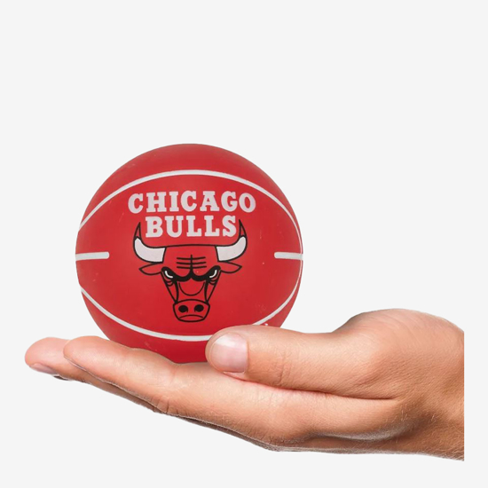 WILSON žogica WTB1100PDQCHI NBA DRIBBLER BSKT CHI BULLS red