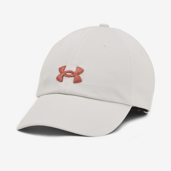 UNDER ARMOUR šilt kapa 1376705-114 BLITZING ADJUSTABLE CAP white clay canyon pink