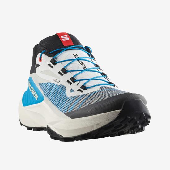 SALOMON m trail copati 477634 GENESIS black/white/transcendend blue