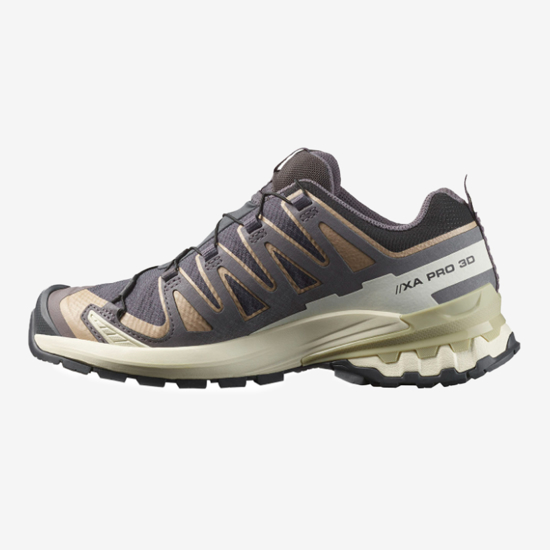 SALOMON ž trail copati 477447 XA PRO 3D V9 GTX nine iron/oxford tan/alfalfa