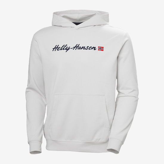 HELLY HANSEN m kapucar 53924 824 CORE GRAPHIC SWEAT HOODIE nimbus cloud