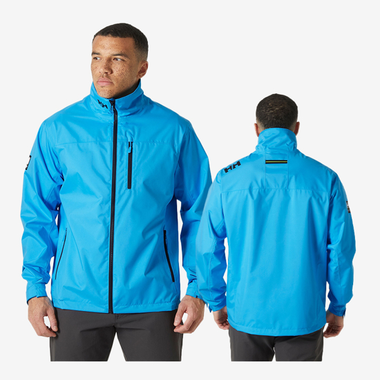 HELLY HANSEN m jakna 34445 645 CREW JACKET 2.0 cyan