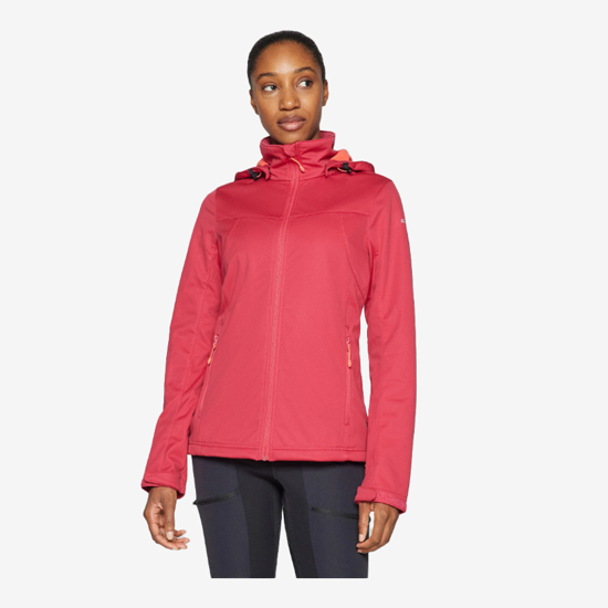 ICEPEAK ž softshell 7 54974694I 637 BOISE bordo red